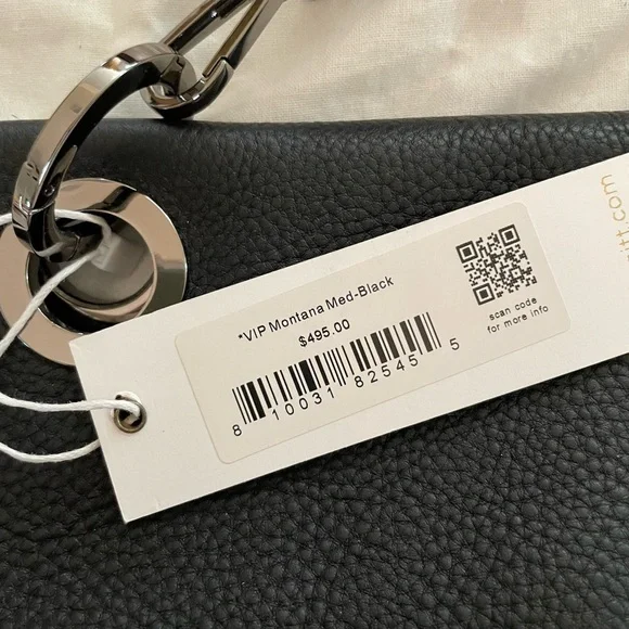 NWT Hammitt VIP Montana Medium - Black w/ Gunmetal Hardware - Picture 7 of 10